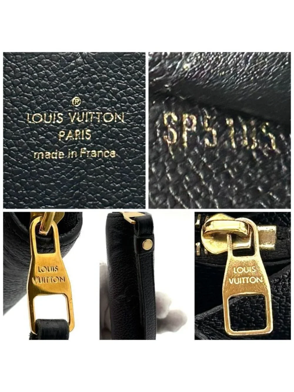 Louis Vuitton Wallet Zippy Monogram Black